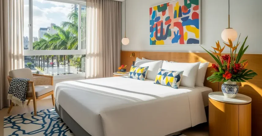 Lista de 3 hotéis na praia do Flamengo no Rio de Janeiro