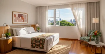 Veja 3 hotéis em Laranjeiras no Rio de Janeiro